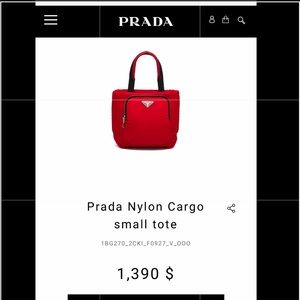 PRADA CARGO BAG